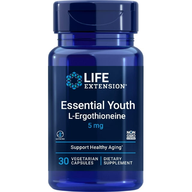 Suplemento Life Extension Essential Youth L-ergotioneína