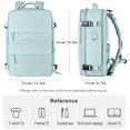thumbnail image 2 of 1pc Large Travel Backpack For Women Men, Carry-on Backpack, Hiking Backpack Waterproof Outdoor Sports Rucksack, Casual Backpack Travel Essentials, 2 of 5