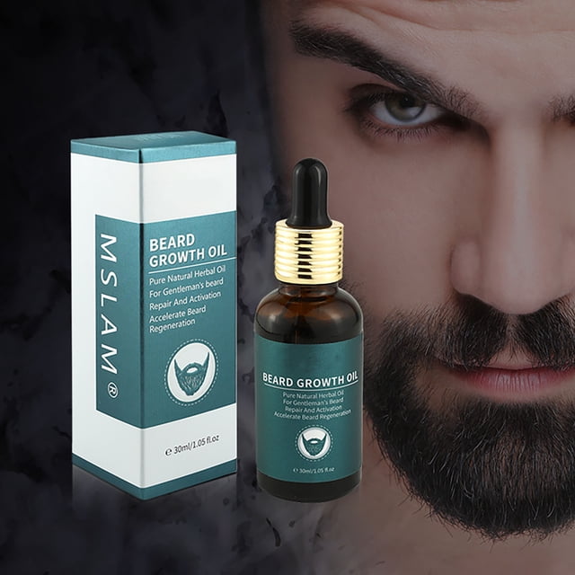 Aceite para barba para hombre: sutil aroma a sándalo que hidrata y suaviza profundamente la barba. Añadiendo aceite de karité natural Flashnatural (30 ml).