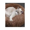 thumbnail image 5 of Camas para gatos para gatos de interior,Cama lavable para gatos y perros con forma de donut,Cojín suave de felpa para mascotas, 5 of 5