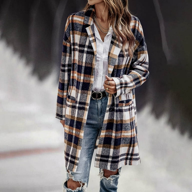 Tartan winter clearance coats