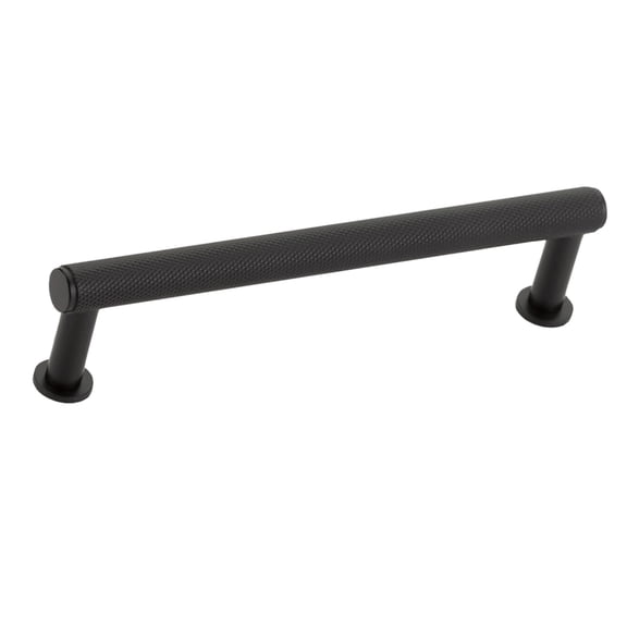 Schaub And Company 5005-MB Pub House 5" Center To Center Knurled Handle Solid Brass