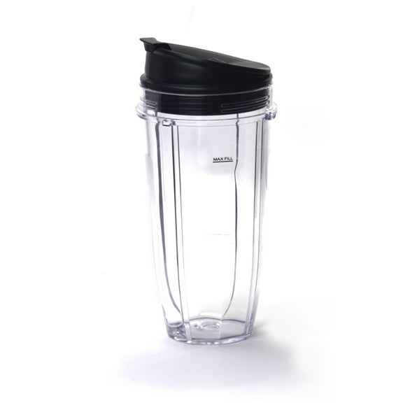Ninja 24OZ 24 Oz Ounce Medium Cup with Sip N' Seal Lid for Nutri NutriNinja Auto-iQ Blender System