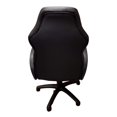 thumbnail image 4 of ViscoLogic Infinity Ergonomic Gaming Racing Height Adjustable Swivel Home Office Computer Desk Chair (White & Black), 4 of 6