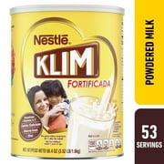 Nestle Klim Fortificada Dry Whole Milk Powder, Toddler Formula, 53 Total Servings, 3.52 lbs.