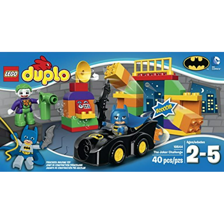 vindruer plads svinge LEGO DUPLO Super Heroes The Joker Challenge 10544 Building Toy - Walmart.com
