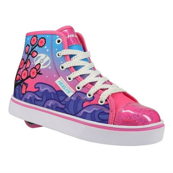 Talon Velours Rose/bleu - HE101590H-PKBLCY