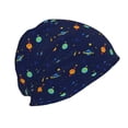 thumbnail image 3 of Naloa Space Galaxy Beanie for Men Women Knitted Unisex Winter Hat Beanies Cap Knit Cuffed Beanies Hats, 3 of 7