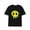 Black1, variant on Unisex White Print Tshirt Graphic Tees Shirts Angel Devil Smile Face Humor S-5XL Tops
