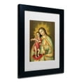 thumbnail image 4 of Trademark Fine Art "The Virgin and Son II" Canvas Art by Masters Fine Art, White Matte, Black Frame, 4 of 4