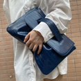thumbnail image 6 of Large Capacity Crocodile Pattern Handheld File Bag with Storage Pouch for Office Use, 6 of 9