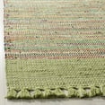 thumbnail image 3 of SAFAVIEH Montauk Jayde Striped Cotton Area Rug, Green/Multi, 3' x 5', 3 of 6