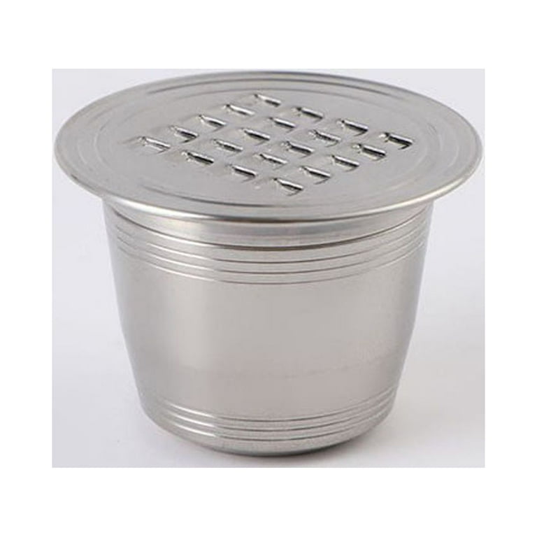 Refillable Reusable Nespresso Filter Coffee Capsule Stainless - Foto 6