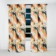 thumbnail image 2 of Designart "Metropolitan Color Fusion I" Geometric Blackout Curtain Single Panel, 2 of 4