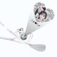 thumbnail image 4 of Colle Collier Coeur Retro: 2pcs 100 Langue Collier Collier Collier Collier, 4 of 10