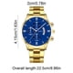 thumbnail image 3 of Reloj de cuarzo de moda para hombre, diseño calado, caja de aleación, correa de cuero, reloj de pulsera informal de negocios, reloj de aleación., 3 of 6