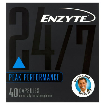 Enzyte 24/7 Anytime Supplément naturel Male Enhancement, 40 Count