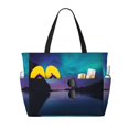 thumbnail image 1 of Easygdp Night At Lake Aurora Bolsa de Viaje de Playa de Gran Capacidad, Bolsa Tote Perfecta para la Playa, Escapadas de Fin de Semana y Viajes, 1 of 7