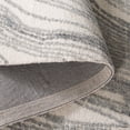 thumbnail image 5 of Safavieh Ebony Dusan Abstract Area Rug, Ivory/Gray, 6' x 6' Round, 5 of 10