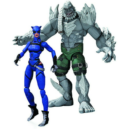 UPC 761941315539 product image for DC Comics Injustice Catwoman Vs. Doomsday Action Figures, 2-Pack | upcitemdb.com