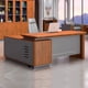 thumbnail image 2 of Corner Computer Desk Study Reception Writing Reception Office Desk Organizers Executive Mesa Para Compuatador Home Furniture My Lux Decor Round, 2 of 18