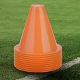 thumbnail image 2 of LYUMO 10pcs Soccer Training Cone Football Barriers Plastic Marker Holder Accessory, Football Marker, Football Cone, 2 of 8