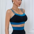 thumbnail image 7 of Xucatan Sports Bra for Women Padded Workout Bra with Spaghetti Strap Push Up Gym Fitness Bra Supportive Shockproof Activewear Running Bralette Gift, 7 of 7