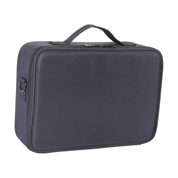 HUGFEGWE Barber Storage Bag Salon Tool Bag Hair Equipment Tool Hair Stylist Makeup Organizer for Toiletries Hairbrushes Combs Makeup Tool Supplies, L 37x25x10cm CJB91-38175