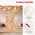 thumbnail image 4 of Picia Fall Leaves for 18in Christmas Stockings, Xmas Stocking for Kids, Holiday and Family Stocking for Fireplace or Party Decoration, 4 of 7