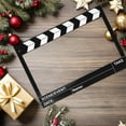 thumbnail image 5 of FOMIYES Retro Movie Clapperboard Photo Frame with Multi-Paper Inserts for Film Night Party Decorations, 5 of 7