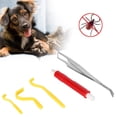 thumbnail image 4 of Herramienta De Eliminación De Garrapatas, Removedor De Garrapatas Para Mascotas Conveniente Para Eliminar Pulgas, 4 of 7