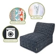 thumbnail image 6 of Majestic Home Goods Chair Lounger South West Navy, 6 of 6