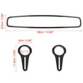 thumbnail image 4 of Unique Bargains 15" Wide Rear View Race Convex Mirror Kit with 1.75" Clamp for Polaris for Yamaha for Honda for Kawasaki, 4 of 7