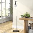 thumbnail image 2 of Henn&Hart 12" Blackened Bronze Metal/Glass Floor Lamp, 2 of 7