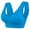 Blue, variant on Aboser Womens Longline Wireless Bras with Padded Push Up Tank Top Full Coverage Seamless Bras Stretch Breathable Everyday Bralettes