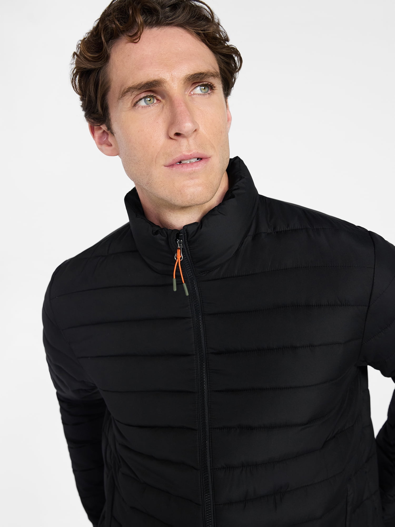 Ozark Trail Men's and Big Men's Puffer Jacket, Sizes S-3XL