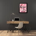 thumbnail image 4 of Greene, Taylor 20x24 Black Modern Framed Museum Art Print Titled - LOVE IS ALL YOU NEED 1, 4 of 5