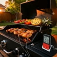 thumbnail image 4 of Unique Bargains Digital Meat Thermometer with 2 Probes and LCD Silver Curved Needle, 4 of 6