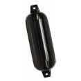 thumbnail image 1 of Taylor Made BOAT FENDER 643117 BoatGuard; Ribbed; Round; 8 Inch Diameter x 26 Inch Length; Black; Vinyl; With Needle Type Valve For Inflation; Single, 1 of 2