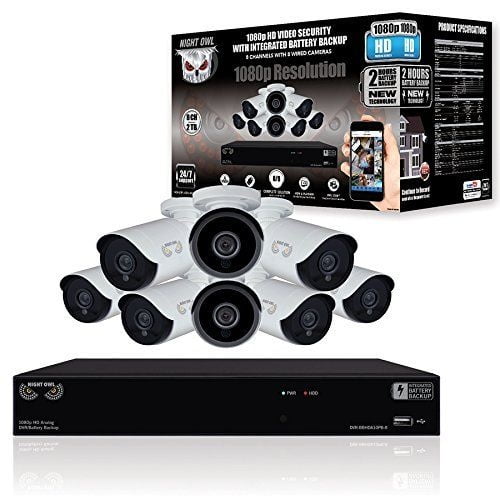 nightowl 8 channel dvr security system with 8 5mp cameras nightowl 8 channel dvr security system with 8 5mp cameras