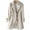 001 Beige, variant on Women's Lapel Button Down Trench Coat Casual Long Sleeve Pockets Jackets Coat Classic Belted Overcoat