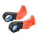 thumbnail image 3 of 2 piezas de reposapiés para manillar de bicicleta, diseño ergonómico, se adaptan a manillares de 22,2 mm Naranja, 3 of 8