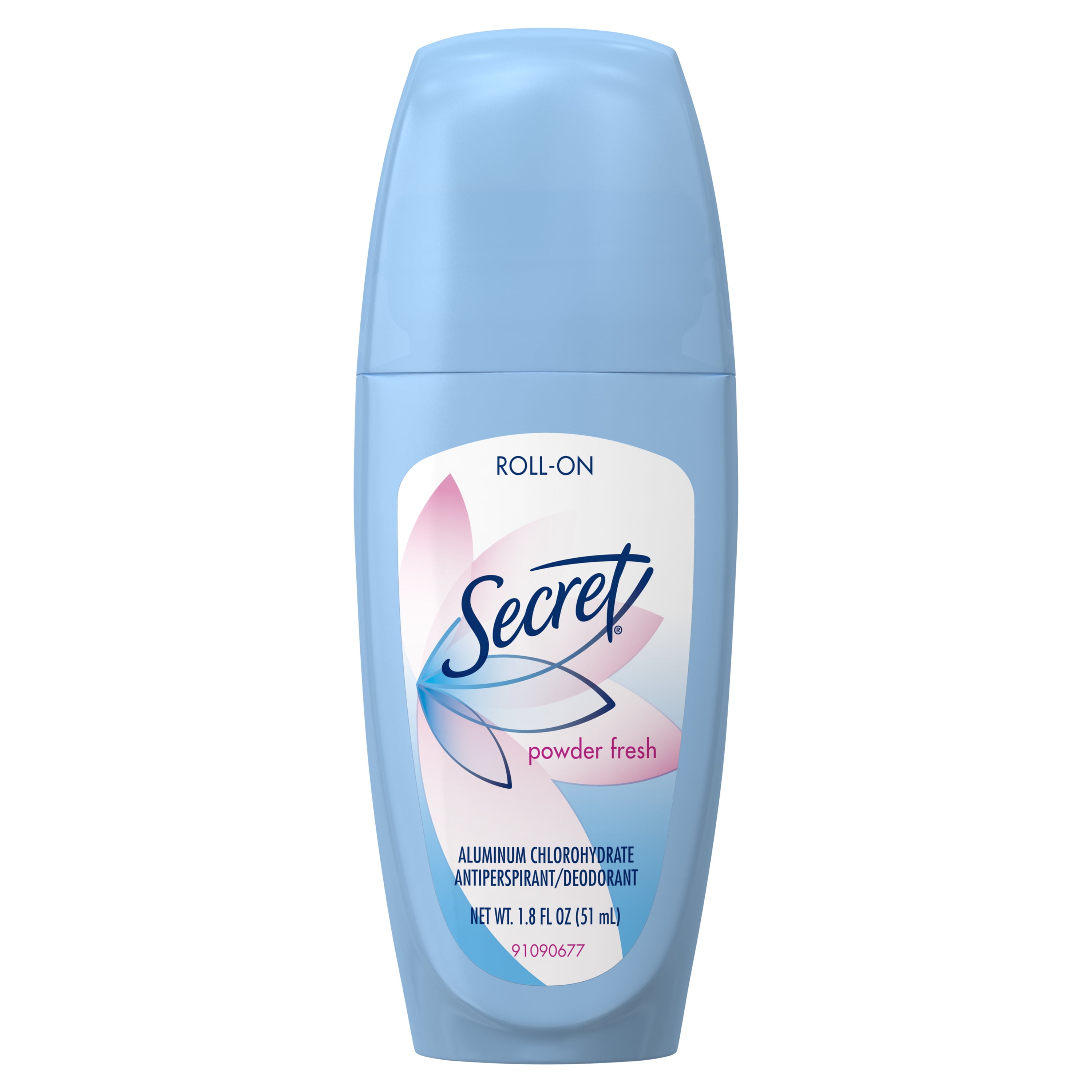 Secret Roll On Antiperspirant and Deodorant, Powder Fresh, 1.8 fl oz