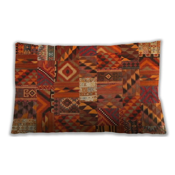 Ahgly Company Indoor Rectangular Contemporary Lumbar Throw Pillow, 13 inch by 19 inch