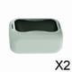 thumbnail image 1 of 2x caja de pañuelos de silicona, caja de papel, contenedor de almacenamiento, decoración, servilletero de papel moderno, dispensador de servilletas 2 piezas, 1 of 8