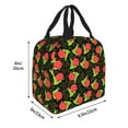 thumbnail image 4 of Kdxio Cartoon Snail Print Insulated Lunch Bag,Reusable Tote Lunch Box for Women Men,Leakproof Cooler Lunch Bags for Work Office Travel Picnic, 4 of 6
