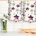 thumbnail image 4 of FEOLGEHLY Patriotic Kitchen Towels 4th of July Independence Day Fireworks Stars Red White Blue Dish Towels, 16x24 inch Seasonal Summer Memorial Day Decoration Hand Towels Set of 2, 4 of 6
