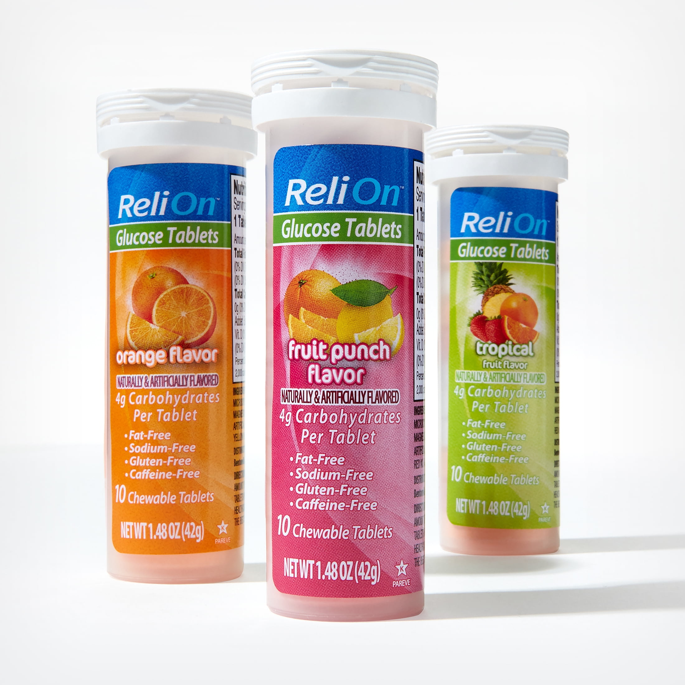 Amazon.com: ReliOn Glucose, 50 Tablets with On-The-Go Tube