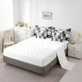 thumbnail image 5 of Castle Fairy 7-Piece Queen Bedding Set - Boys Sport Lacrosse Plaid, 5 of 8
