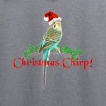 thumbnail image 3 of CafePress - Christmas Budgie Sweatshirt - Crew Neck Sweatshirt, 3 of 4